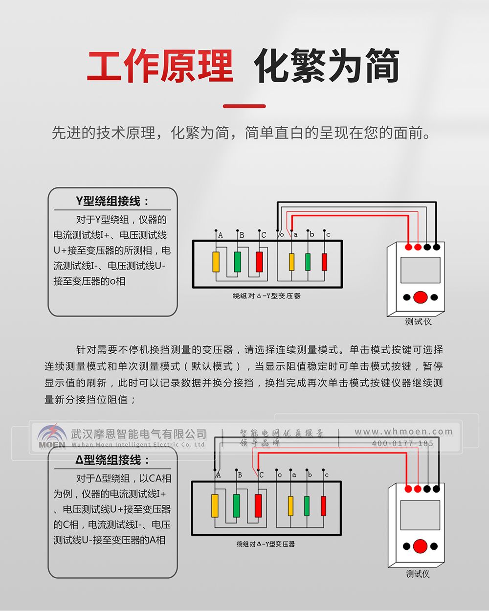 手持式變壓器直流電阻測(cè)試儀工作原理